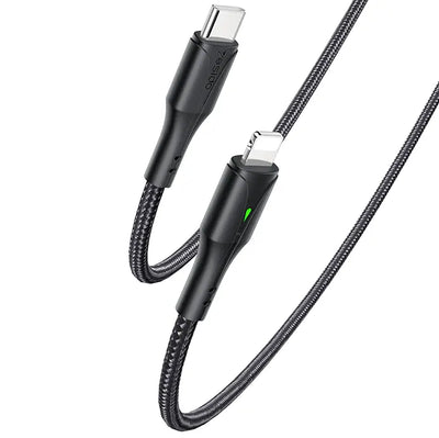Yesido Type-C To Lightning Data Sync Charging Cable 1.2M