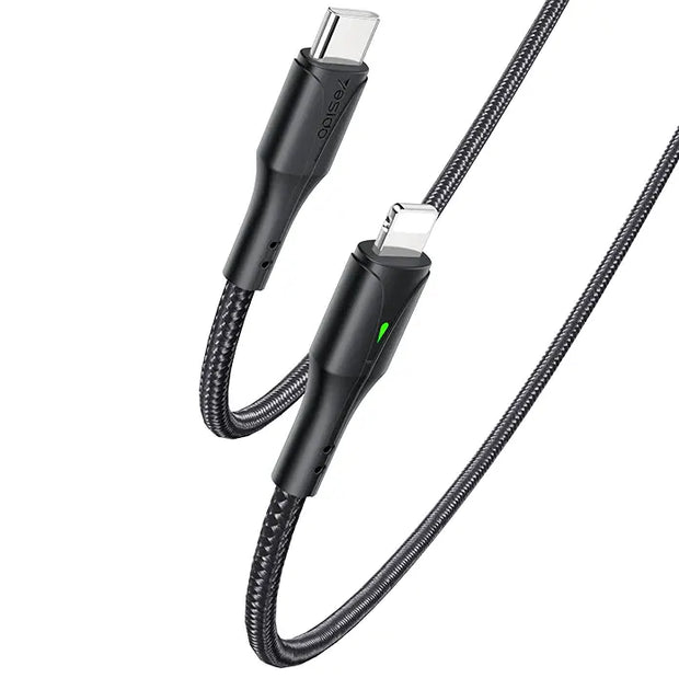 Yesido Type-C To Lightning Data Sync Charging Cable 1.2M