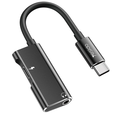 Yesido Audio Adapter USB-C Fast Charge & Music