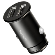 Yesido Mini Dual USB Port Car Charger