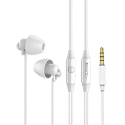 Yesido Silicon Sleep Stereo Earphone With Microphone