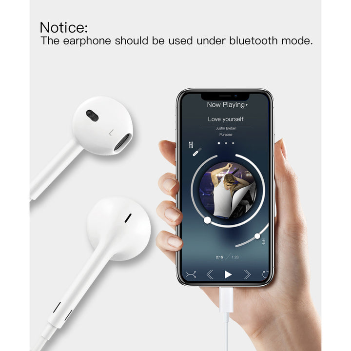 Yesido Earphone For iPhone With Bluetooth Pop Out Window - iCase Stores