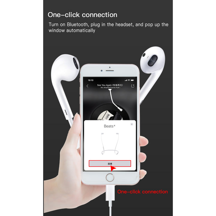 Yesido Earphone For iPhone With Bluetooth Pop Out Window - iCase Stores