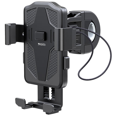 Yesido Mobile Bike Holder 360 Degree Rotation Easy Using High Quality Adjustable Anti-Vibration