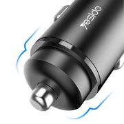 Yesido Dual PD Fast Car Charger 35W