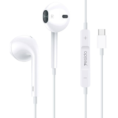 Yesido Wired Earphones Type-C With Microphone