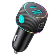 Joyroom Car Charger with Light Button PD+QC3.0 60W - iCase Stores
