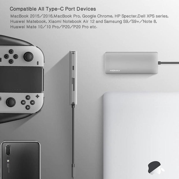 Momax One Link 6-In-1 Type-C Hub