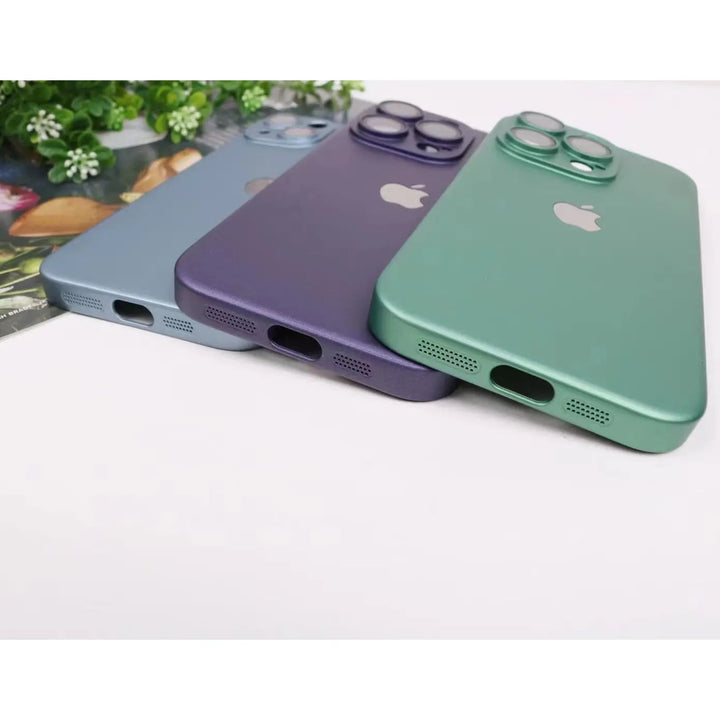 Acrylic Matte Case with Camera Protector & Speakers Filter - iCase Stores