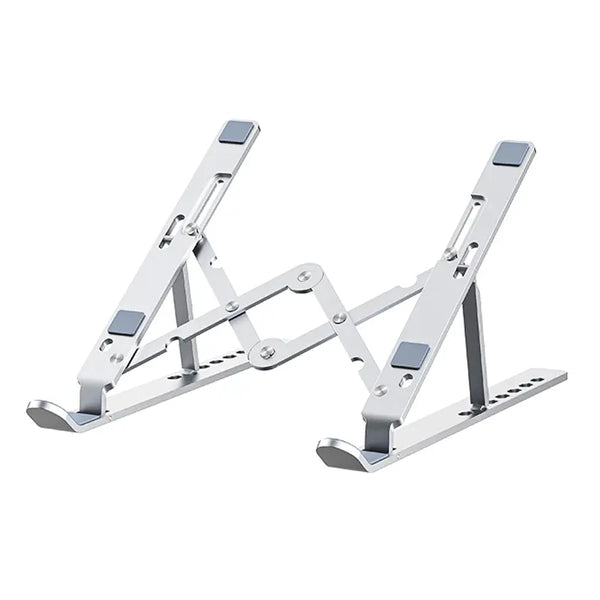Adjustable Laptop Stand for Desk, Ergonomic Portable Aluminum Laptop Desk Stand, Non-Slip, Stable, Foldable Laptop Riser - iCase Stores
