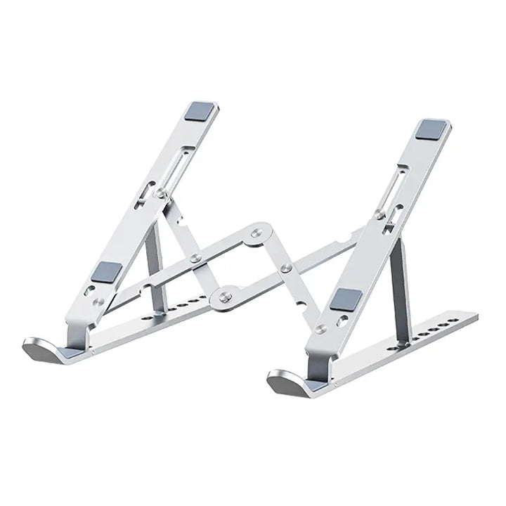 Adjustable Laptop Stand for Desk, Ergonomic Portable Aluminum Laptop Desk Stand, Non-Slip, Stable, Foldable Laptop Riser - iCase Stores