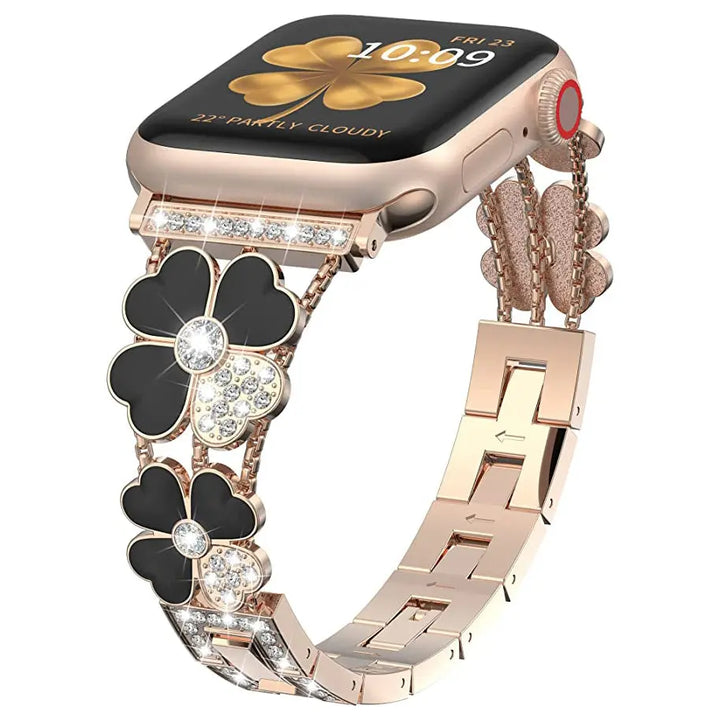 Bling Diamond Jewelry Metal Bracelet Band for Apple Watch - iCase Stores