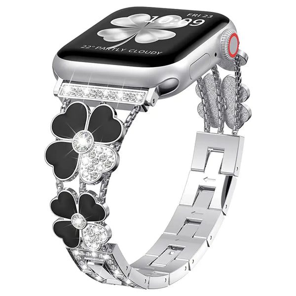 Bling Diamond Jewelry Metal Bracelet Band for Apple Watch - iCase Stores