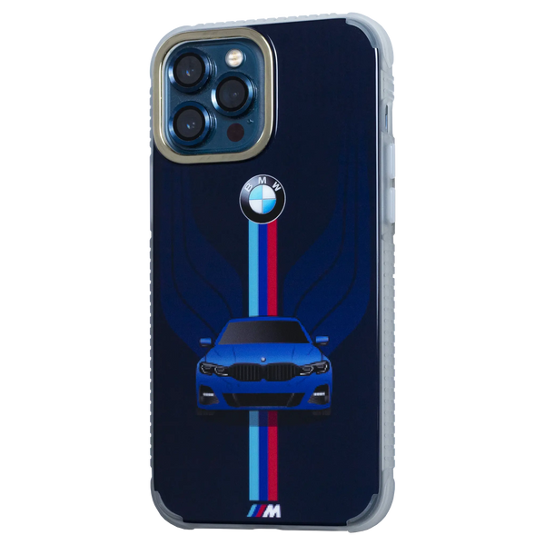 Blue BMW Electroplated Luxury Case - iCase Stores
