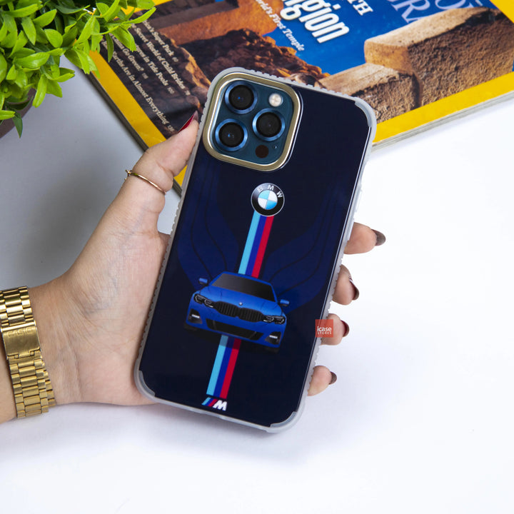 Blue BMW Electroplated Luxury Case - iCase Stores
