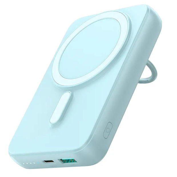 Joyroom Mini Magnetic Wireless Charging Power Bank With Ring Stand 20W 10000mAh