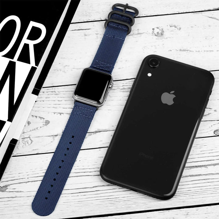Breathable Woven Nylon Sport Strap for Apple Watch - iCase Stores