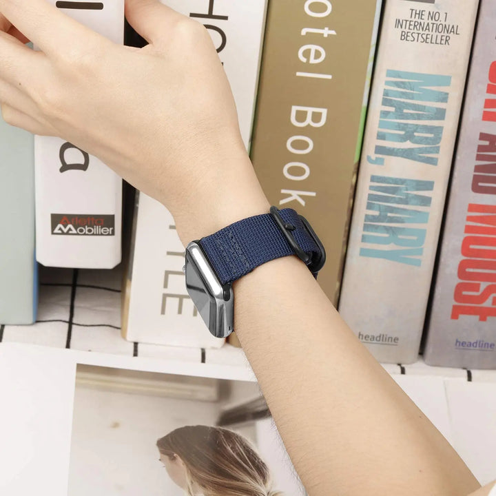 Breathable Woven Nylon Sport Strap for Apple Watch - iCase Stores