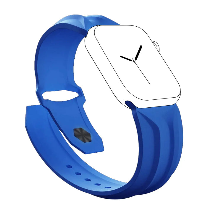 CYPER BAND Strap for Apple Watch - Blue - iCase Stores