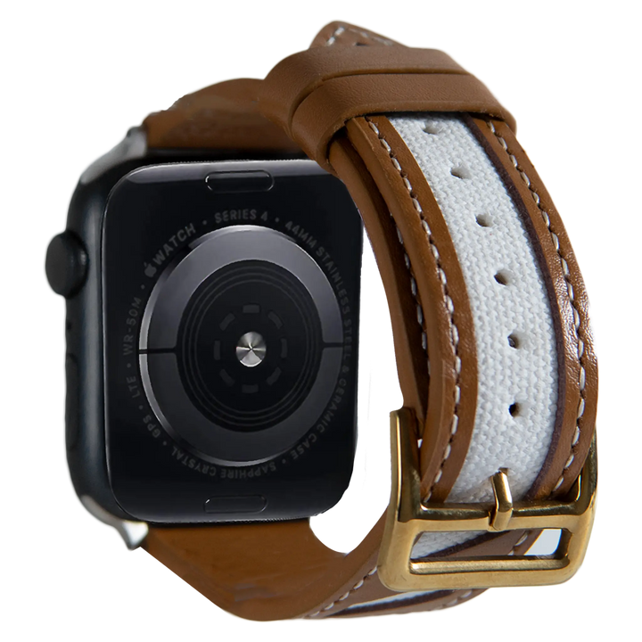 Canvas Leather Band for Apple Watch - iCase Stores