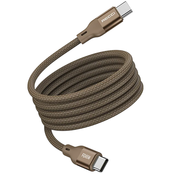 Recci Fast Charging Magnetic Cable Type-C to Type-C 65W