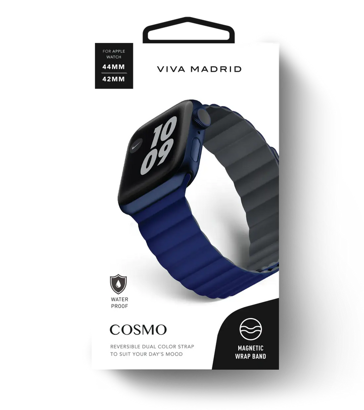 Cosmo Reversible Dual Colour Silicon Strap for Apple Watch - iCase Stores