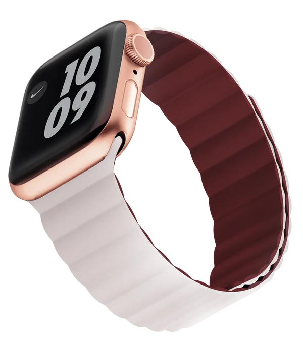 Cosmo Reversible Dual Colour Silicon Strap for Apple Watch - iCase Stores
