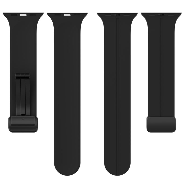 Solid Color Magnetic Buckle Silicone Watch Band For Apple Watch - iCase Stores