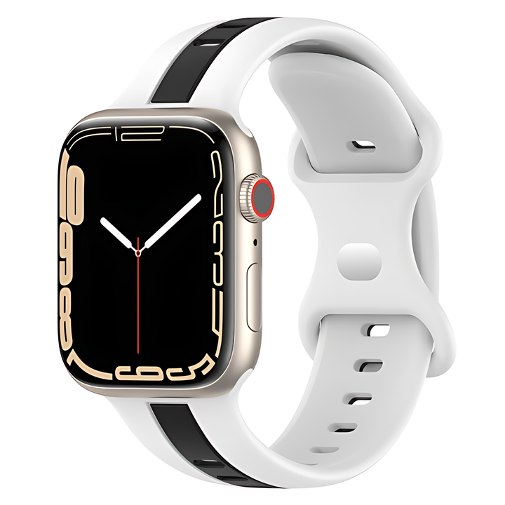 Nail Buckle Two-Color Watch Band For Apple Watch - iCase Stores
