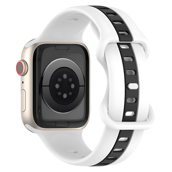Nail Buckle Two-Color Watch Band For Apple Watch - iCase Stores