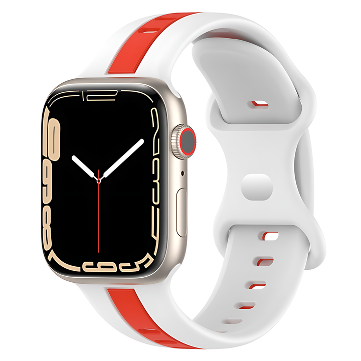 Nail Buckle Two-Color Watch Band For Apple Watch - iCase Stores