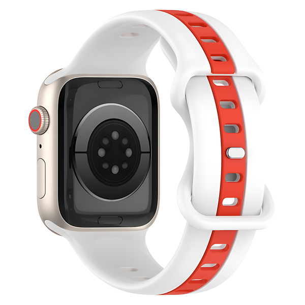 Nail Buckle Two-Color Watch Band For Apple Watch - iCase Stores