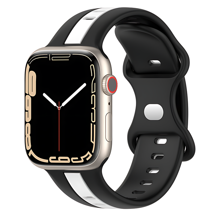 Nail Buckle Two-Color Watch Band For Apple Watch - iCase Stores