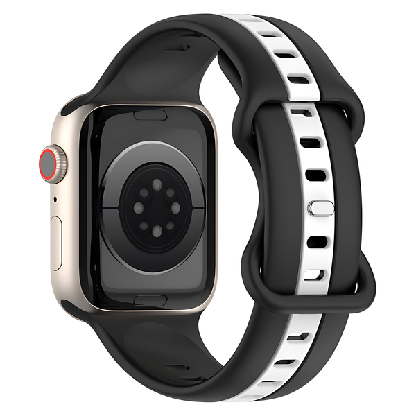 Nail Buckle Two-Color Watch Band For Apple Watch - iCase Stores