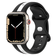 Nail Buckle Two-Color Watch Band For Apple Watch