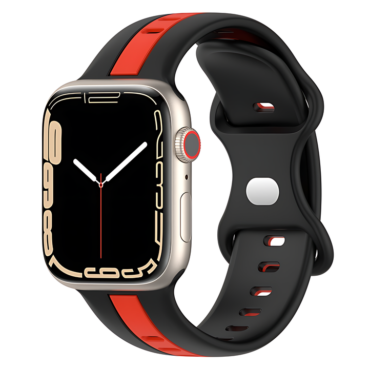 Nail Buckle Two-Color Watch Band For Apple Watch - iCase Stores