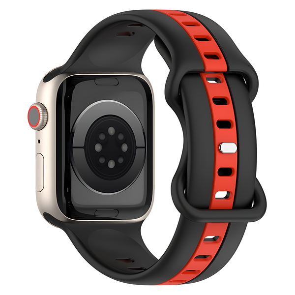 Nail Buckle Two-Color Watch Band For Apple Watch - iCase Stores