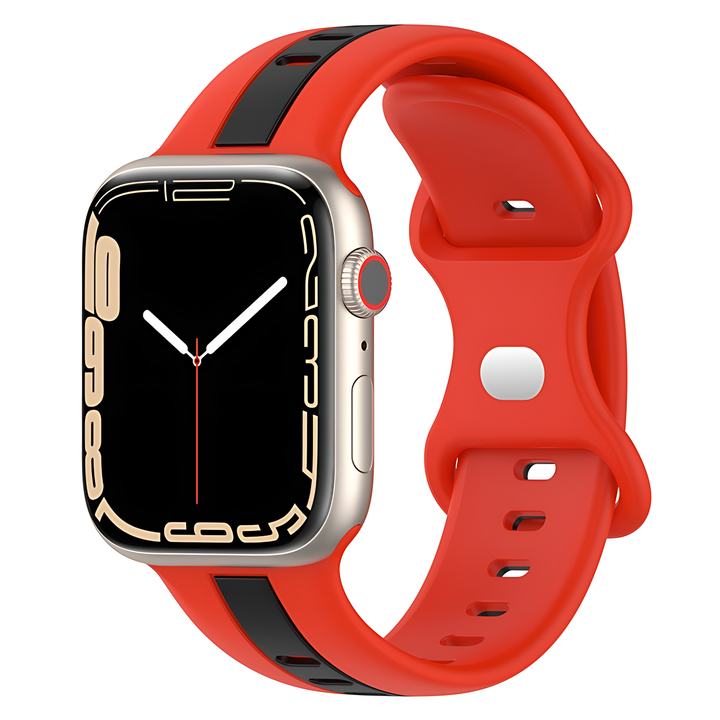 Nail Buckle Two-Color Watch Band For Apple Watch - iCase Stores