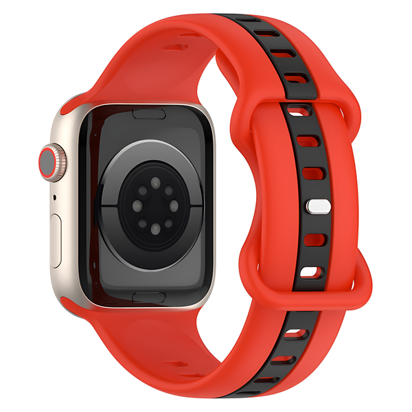 Nail Buckle Two-Color Watch Band For Apple Watch - iCase Stores
