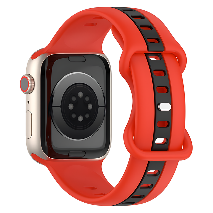 Nail Buckle Two-Color Watch Band For Apple Watch - iCase Stores