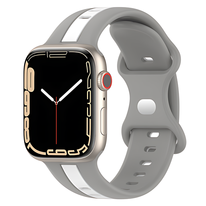 Nail Buckle Two-Color Watch Band For Apple Watch - iCase Stores