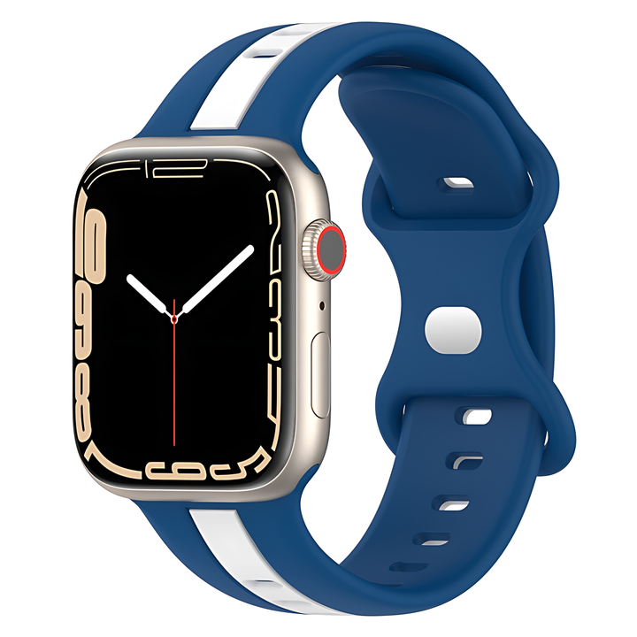Nail Buckle Two-Color Watch Band For Apple Watch - iCase Stores
