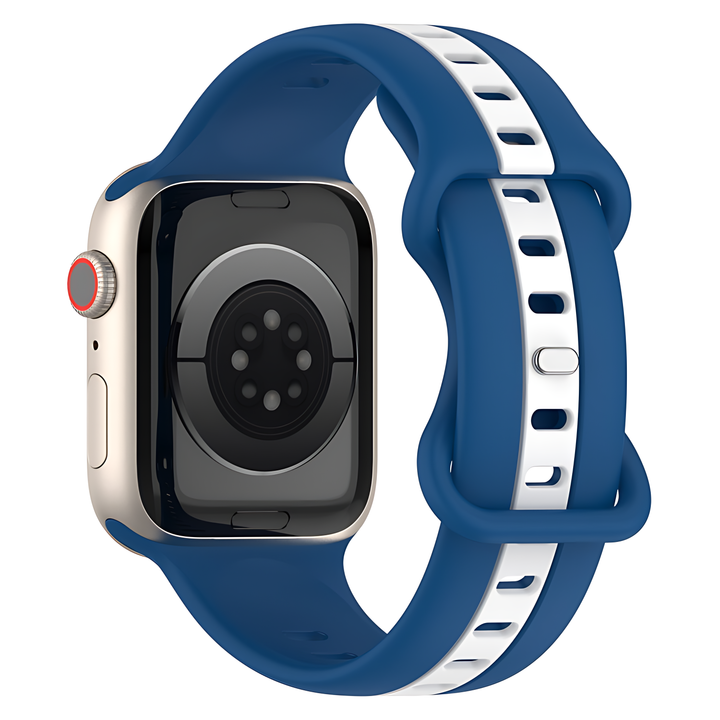 Nail Buckle Two-Color Watch Band For Apple Watch - iCase Stores