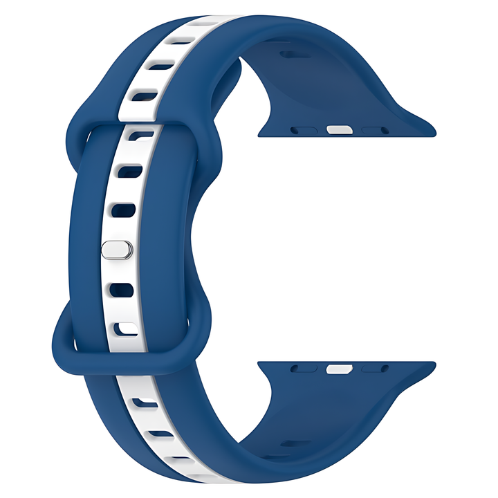 Nail Buckle Two-Color Watch Band For Apple Watch - iCase Stores