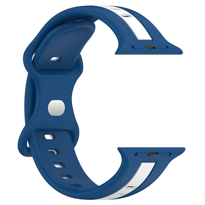 Nail Buckle Two-Color Watch Band For Apple Watch - iCase Stores