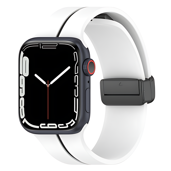 Premium Silicone Band with Magnetic Buckle for Apple Watch - iCase Stores