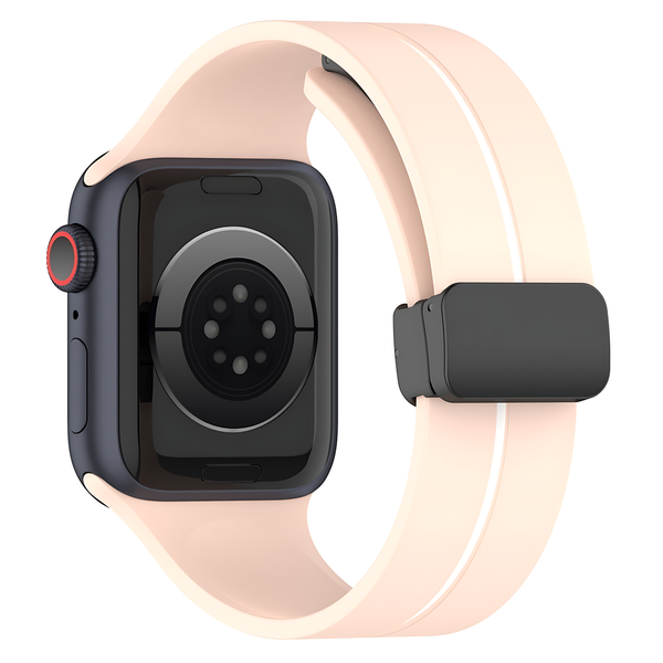 Premium Silicone Band with Magnetic Buckle for Apple Watch - iCase Stores