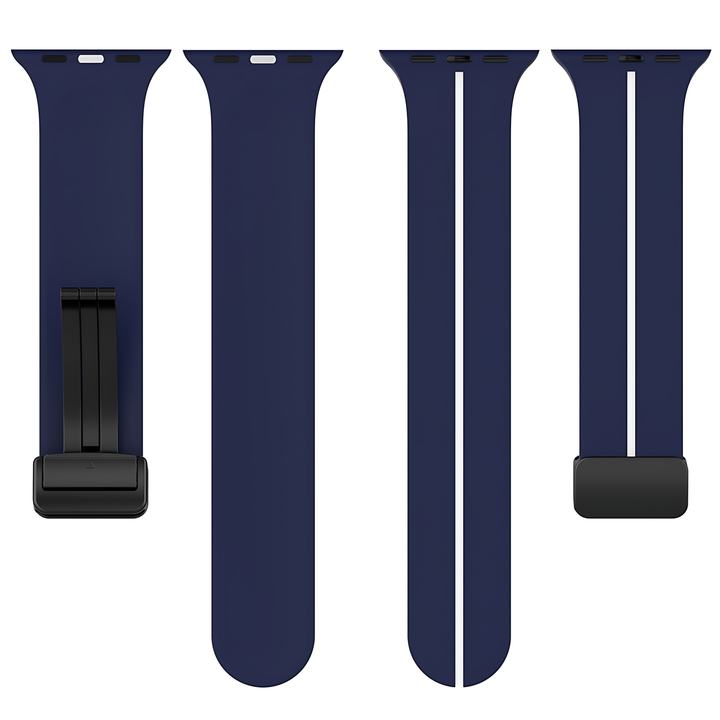 Premium Silicone Band with Magnetic Buckle for Apple Watch - iCase Stores