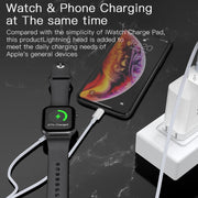 Yesido 2 in 1 USB to Lightning Wireless Magnetic Charge For Apple Watch