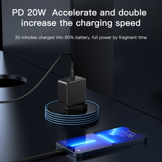Yesido Type-C To Lightning Data Sync Charging Cable 1.2M